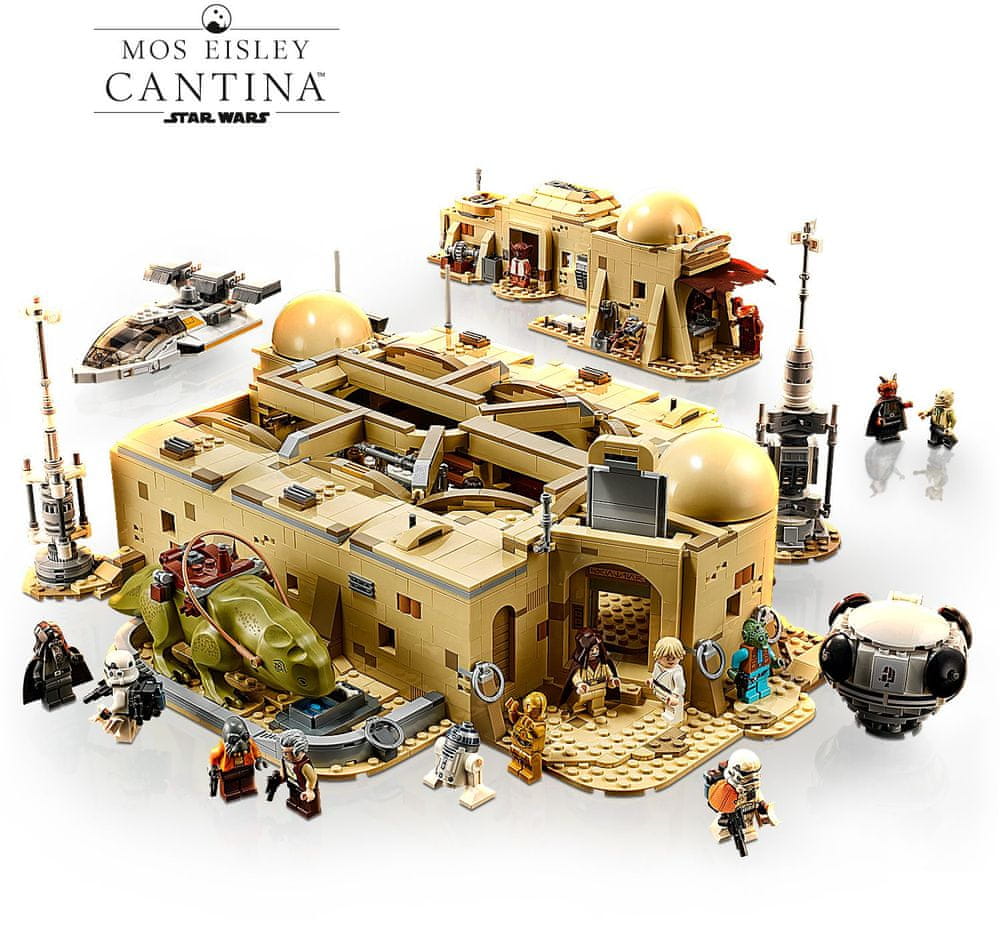 LEGO Star Wars™ 75290 Kantýna Mos Eisley™ - rozbaleno