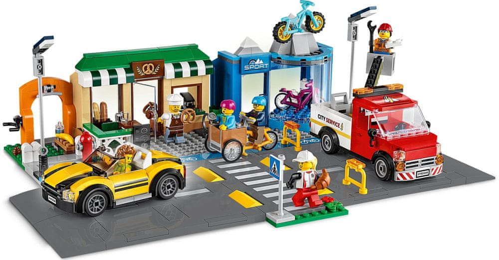 LEGO City 60306 Ulice s obchůdky