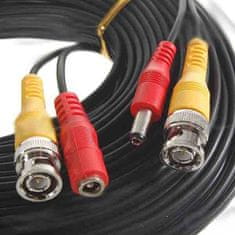 Eonboom BNC Video + DC napájecí kabel pro TVI / AHD i CCTV systém - 20m