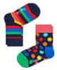 Happy Socks dětské ponožky 2-Pack Stripe Socks 33 - 35 vícebarevná