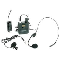 AudioDesign PMU USB 1.1 kompletní bezdrátový systém s headset a klopovým mikrofonem