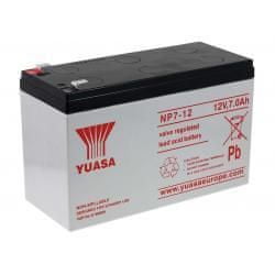 Yuasa Akumulátor solární systémy, nouzové osvětlení, zabezpečovací systémy 12V 7Ah - YUASA originál