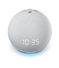 Amazon Amazon Echo Dot 4. generace s hodinami Glacier White