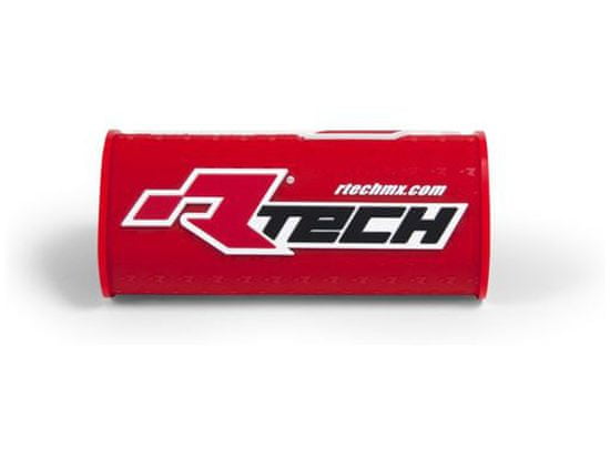 RTECH chránič na bezhrazdová řídítka s nápisem "Rtech" (pro průměr 28,6 mm), RTECH (červený) R-PCMNBRF0018