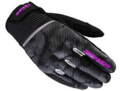 Spidi rukavice FLASH CE LADY, SPIDI, dámské (černá/maskáč růžová, vel. XL) (Velikost: XS) B93-626