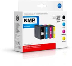 KMP Canon PGI-2500XL BK/C/M/Y Multipack (Canon PGI 2500XL BK/C/M/Y Multipack) sada inkoustů pro tiskárny Canon