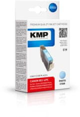 KMP Canon BCI-6PC (Canon BCI 6 PC) modrý foto inkoust pro tiskárny Canon