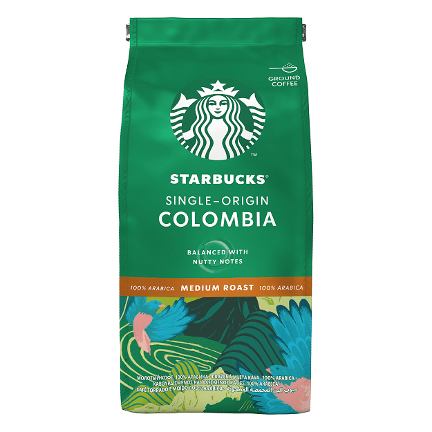 Levně Starbucks Mletá káva Medium So Colombia 200 g