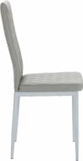 Danish Style Jídelní židle Barat (SET 2 ks), šedá
