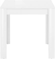 Danish Style Jídelní stůl Lynet, 80 cm, bílá