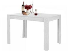 Danish Style Jídelní stůl Lora I., 120 cm, bílá