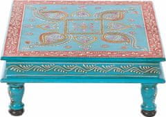 Danish Style Konferenční stolek Sara, 40 cm, modrá