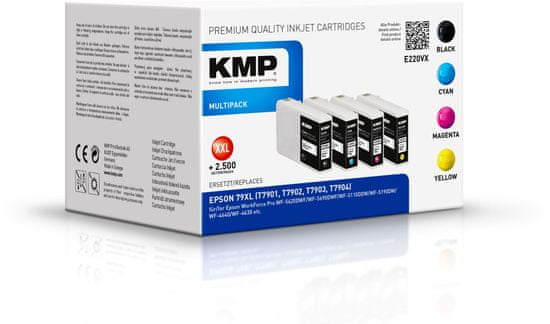 KMP Epson 79XL XXL multipack (Epson T7901 + T7902 + T7903 + T7904 XXL multipack ) sada inkoustů pro tiskárny Epson inkoust pro tiskárny Epson