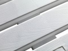 PROTISKLUZU Bílý plastový sprchový rošt OUTDOOR, 55 x 55 cm, WENKO
