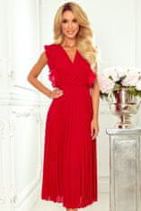 Numoco Dámské šaty 315-3 EMILY, červená, XL