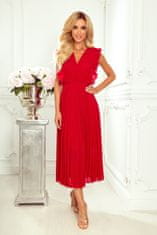 Numoco Dámské šaty 315-3 EMILY, červená, XL