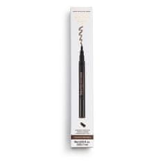 Makeup Revolution Tužka na obočí Micro Brow Pen 1 ml (Odstín Medium Brown)