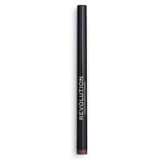 Makeup Revolution Tužka na obočí Micro Brow Pen 1 ml (Odstín Medium Brown)