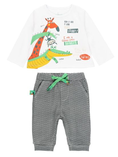 Boboli chlapecký set tričko a kalhoty 112116
