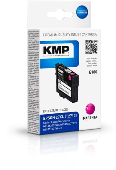 KMP Epson 27XL (Epson T2713) červený inkoust pro tiskárny Epson