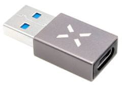 FIXED Redukce z hliníku Link USB-C na USB-A FIXA-CU-GR, šedá