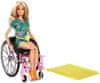 Mattel Barbie Modelka na invalidním vozíku 165 - Blondýnka