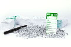 AHProfi Zelené PLUS plastové visačky na klíče 250ks - 434040011