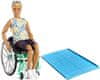 Mattel Barbie Model Ken na invalidním vozíku 167