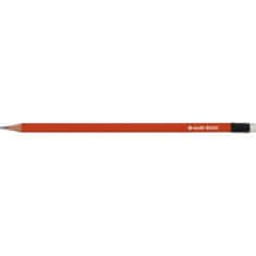 Astra ZENITH Basic, Obyčejná tužka HB s gumou, mix barev, stojan, 206315005