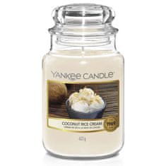 Yankee Candle VONNÁ SVÍČKA CLASSIC, vůně krémová rýže s kokosem a vanilkou. 623g. Coconut Rice Cream - LAST PARADISE