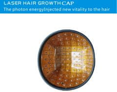 Yalong Trade Kingray Laserová čepice pro podporu růstu vlasů 96 diod, spolu 400mW