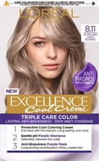 L’ORÉAL PARIS Permanentní barva na vlasy Excellence Cool Creme (Odstín 6.11 Ultra popelavá tmavá blond)