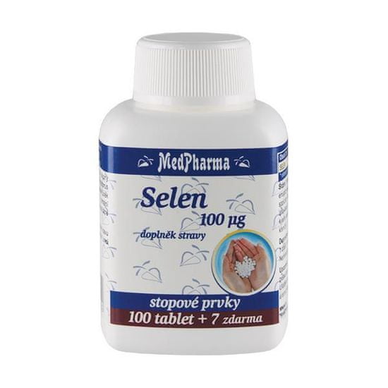 MedPharma Selen 100 µg 100 + 7 tablet ZDARMA