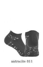 Gemini Dámské vzorované kotníkové ponožky Wola Perfect Woman W81.01P bílá 39-41