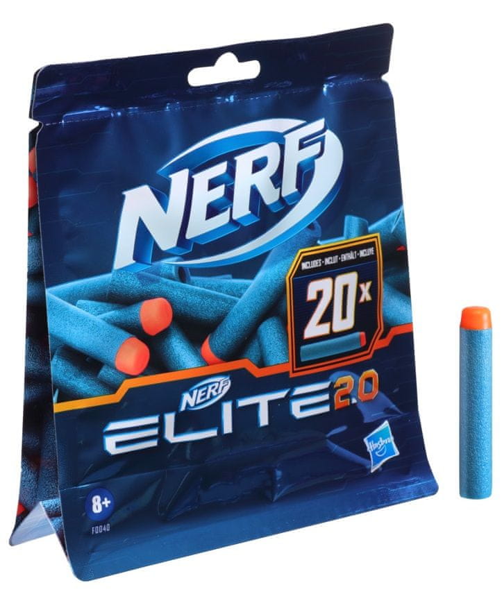 Nerf Elite 2.0 20 náhradních šipek - použité