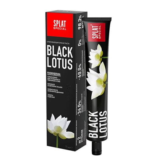 Splat Bělicí zubní pasta Black Lotus 75 ml