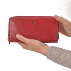 COSSET červená dámská peněženka 4492 Komodo CV