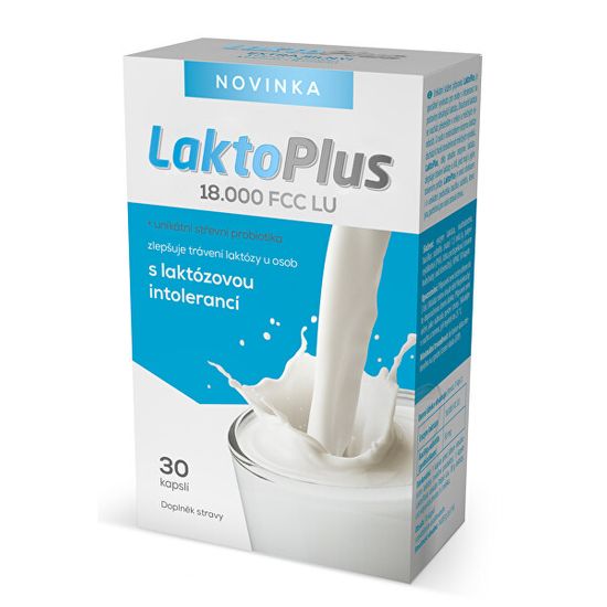 SALUTEM Pharma LaktoPlus 18.000 FCC LU 30 kapslí
