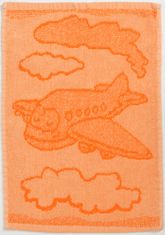 Profod  Dětský ručník Plane orange 30x50 cm