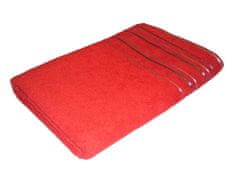 Praktik Textil  Osuška Zara 70x140 cm červená
