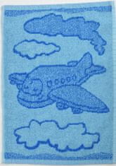 Profod  Dětský ručník Plane blue 30x50 cm