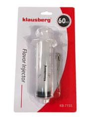 KINGHoff Injekční stříkačka 60 ml pro nakládání masa Klausberg Kb-7155