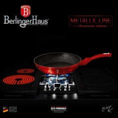 Berlingerhaus Granitová pánev 24 cm Red Metallic Line Bh-1252