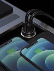 SWISSTEN CL pro Samsung Super Fast Charging 25 W + kabel USB-C/USB-C 1,2 m 20117100, černý