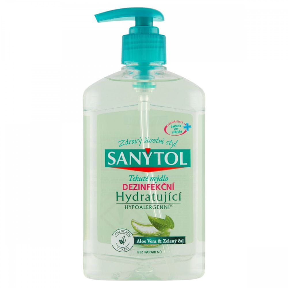 Levně SANYTOL Dezinfekční hydratující mýdlo 250 ml