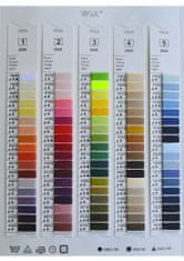 Ariadna Polyesterová nit žíhaná Viga 80 multicolor - 9045