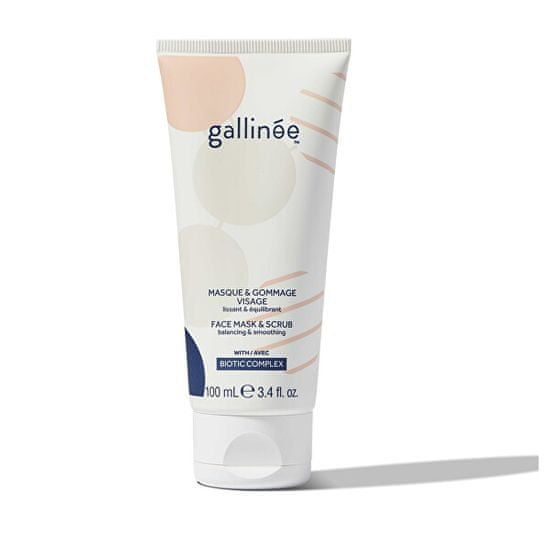 Gallinée Pleťová maska a peeling Prebiotic (Face Mask & Scrub)