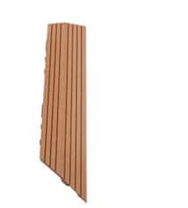 NEXTWOOD Dvoudílná rohová lišta k WPC dlaždicím, barva timber