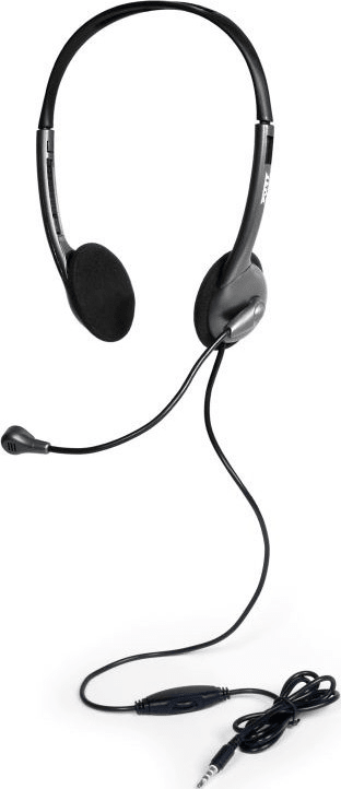 Levně Port Designs Connect Stereo headset s mikrofonem, černá