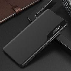 MG Eco Leather View knížkové pouzdro na Xiaomi Poco M3 / Redmi 9T, černé